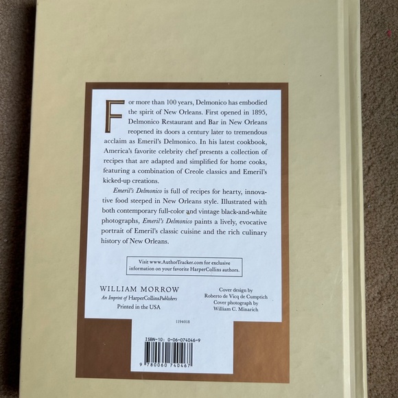 New Emeril’s Delmonico Cookbook - Picture 2 of 6